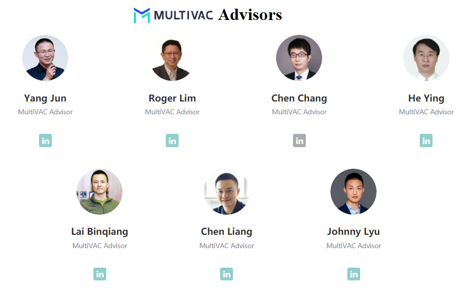 MultiVAC ICO Advisors