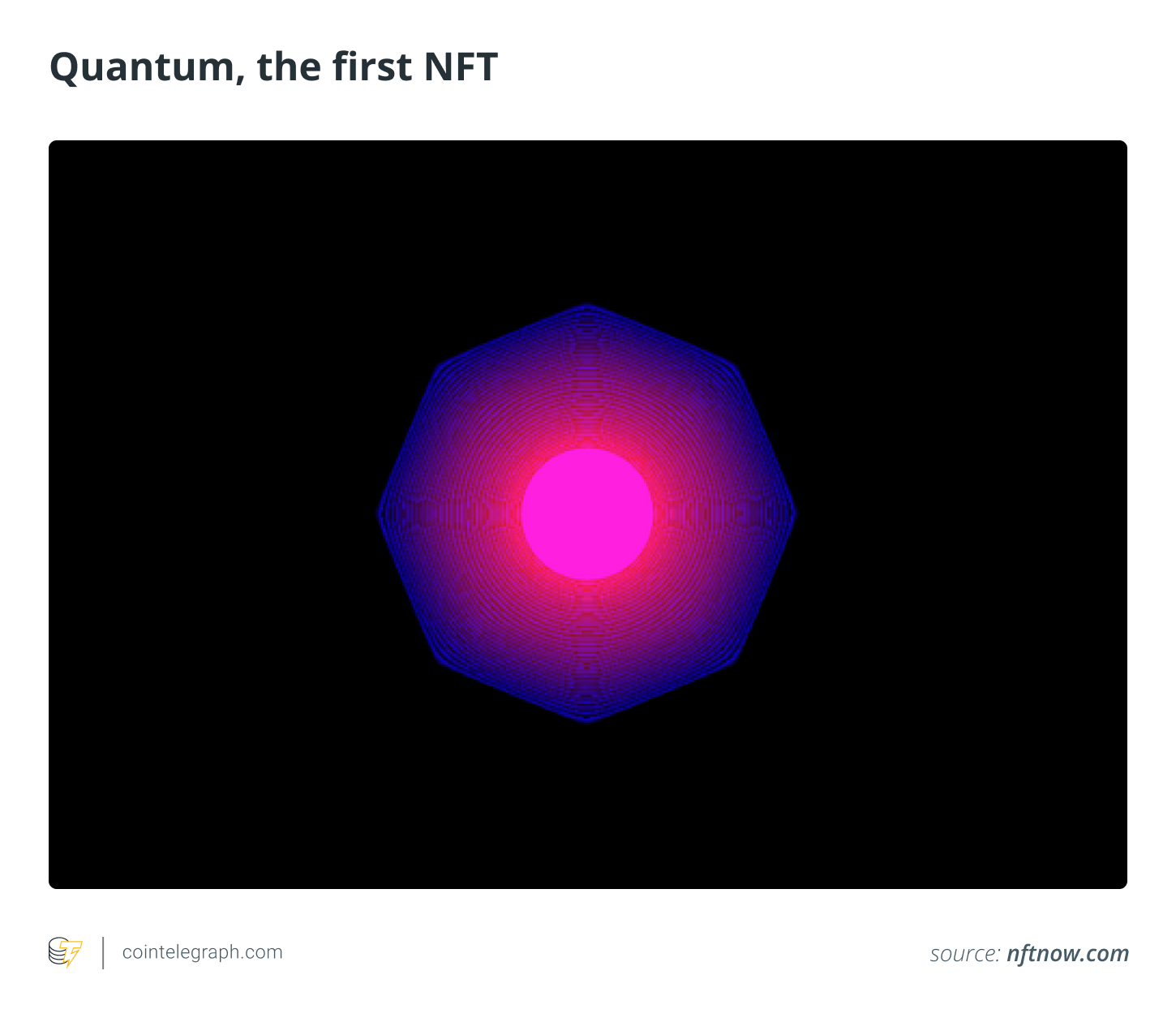 Quantum the first NFT