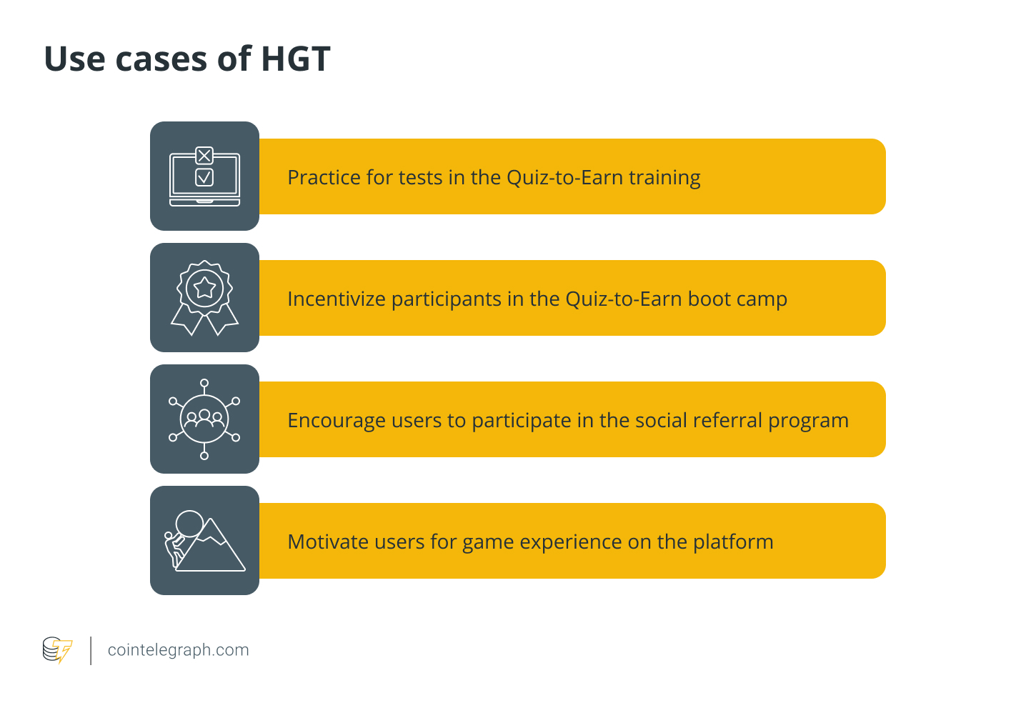 Use cases of HGT